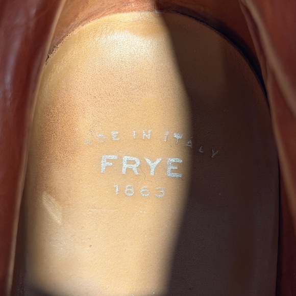 Pre-owned Men's Frye leather cognac Chukka boots, size 10! - Picture 8 of 14